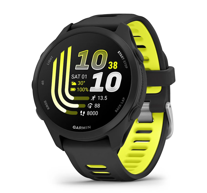 ساعت هوشمند گارمین فوررانر ۱۷۰ موزیک Garmin Forerunner 170 Music | رنگ Black Yellow Band
