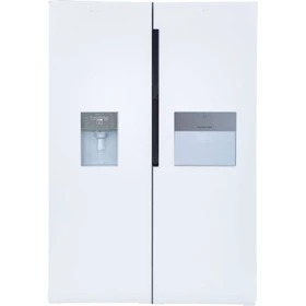 یخچال فریزر دوقلو هیمالیا Alpha MW60 رنگ سفید متالیک شاین