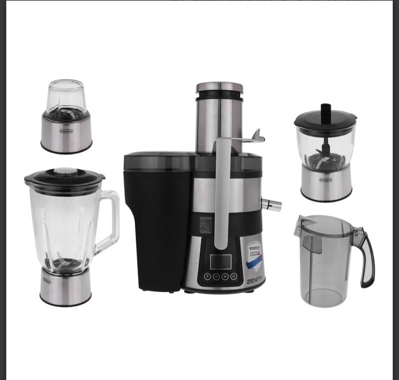 آبمیوه گیری 4کاره استیل دیجیتال رنه مدل RJB1704