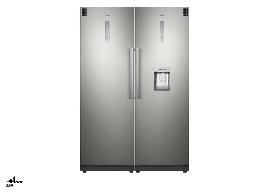 یخچال فریزر دوقلو 40 فوت سام مدل RR65-RZ65-S