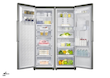 یخچال فریزر دوقلو 40 فوت سام مدل RR65-RZ65-S