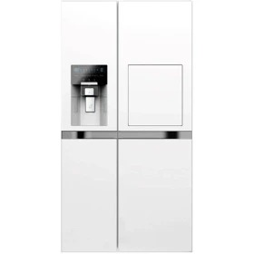 یخچال فریزر ساید بای ساید دوو مدل SXi20-31W ظرفیت ۳۵ فوت هوشمند با بار خانگی و یخساز اتوماتیک