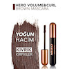 ریمل قهوه‌ای هیرو فلورمارHERO VOLUME CURL BROWN MASCARA