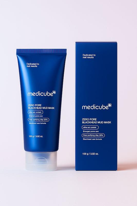  ماسک گل رس ضد جوش سرسیاه مدی‌کیوب Medicube Zero Pore Blackhead Mud Mask