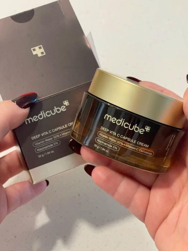  کرم کپسولی ویتامین C مدی‌کیوب | Medicube Deep Vita C Cream