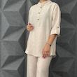 شومیز جلو بسته سه دکمه کد 101003