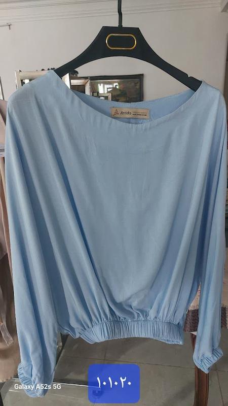 کراپ آستین کیمونو ویسکوز اسلب کد ۱۰۱۰۲۰