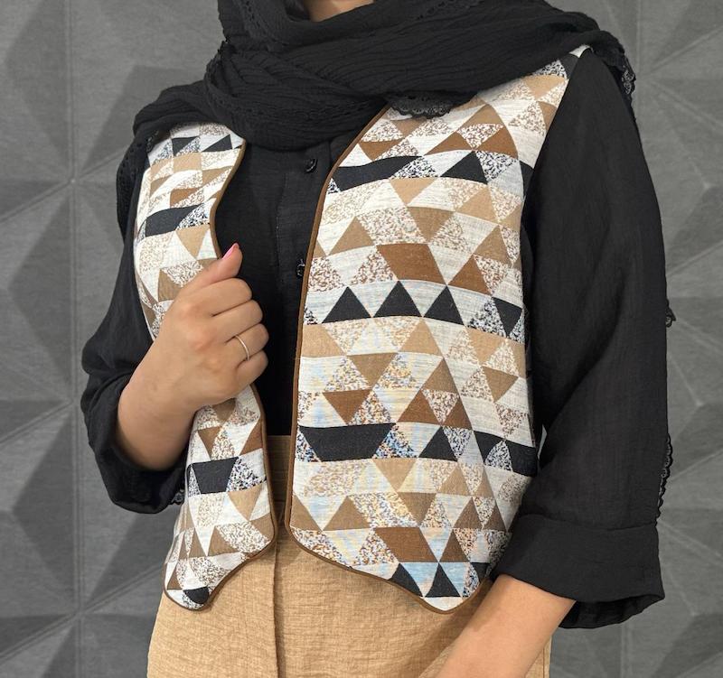 جلیقه ژاکارد آویدا کد ۱۰۱۰۵۴