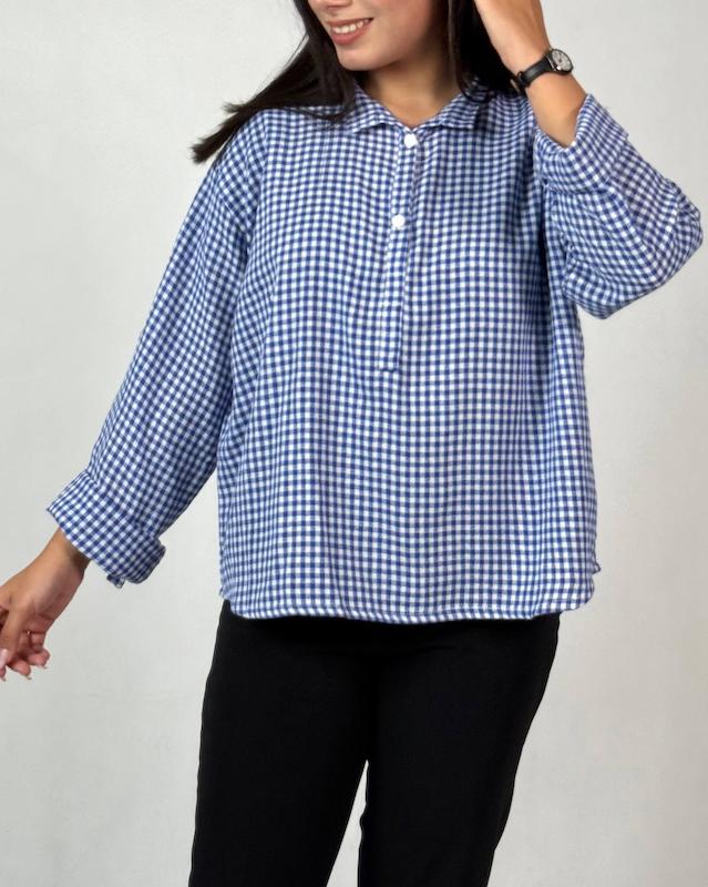 شومیز پیراهن سه دکمه کد ۱۰۱۰۳۰