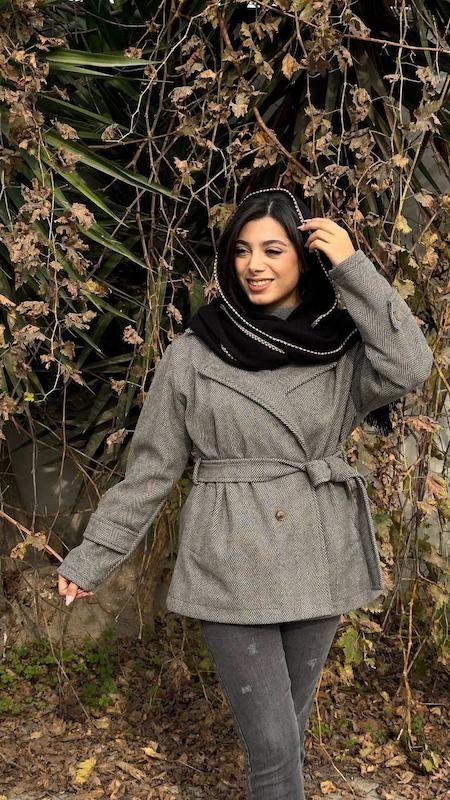 پالتو فوتر جناغی کد ۱۰۳۰۳۷