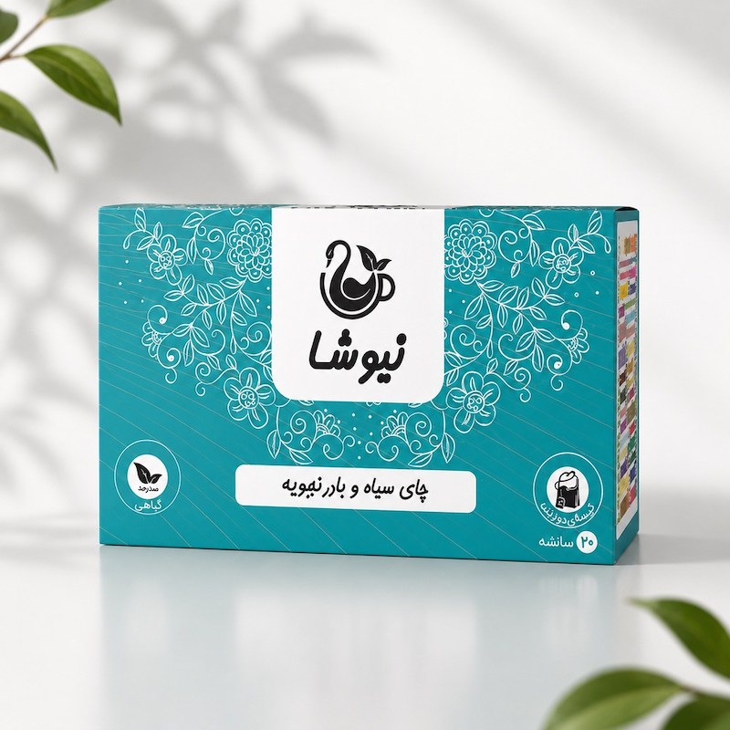 چای سیاه و بادرنجبویه