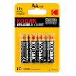 باتری قلمی کداک مدل آلکالاین بسته ۴ عددی