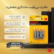 باتری نیم قلمی کداک مدل آلکالاین بسته ۴ عددی