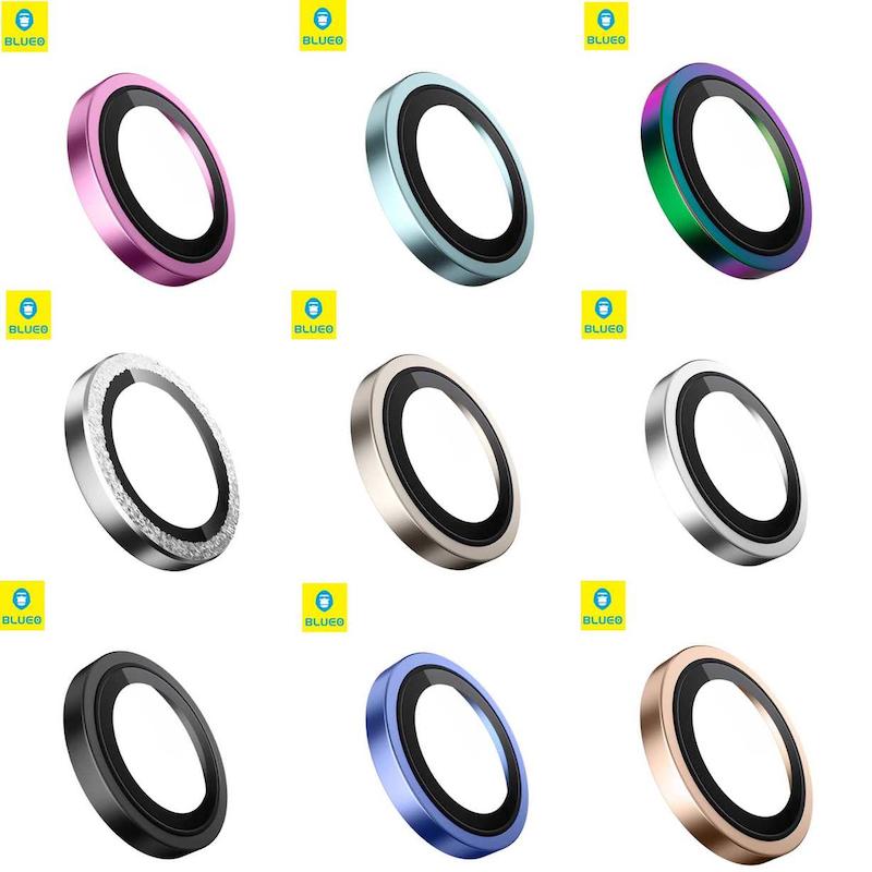 محافظ لنز فلزی دوربین آیفون بلو Blueo Metal Frame رنگ ها