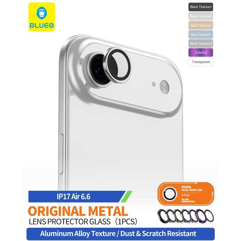 محافظ لنز فلزی دوربین آیفون بلو Blueo Metal Frame