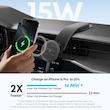 شارژر فندکی بی‌سیم 15 وات انکر مدل B2216 به همراه کابل تبدیل USB-C