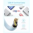 کابل تبدیل USB-C به USB-C انکر مدل Zolo A8060 طول 0.9 متر با توان 240 وات