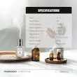 دستگاه خوشبو کننده هوشمند Porodo Smart Aroma Diffuser ظرفیت 120ml