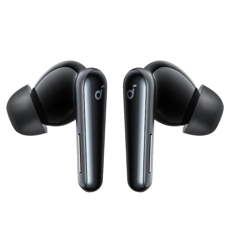 هدفون بلوتوثی انکر مدل Soundcore Liberty 5 با نویز کنسلینگ فعال (ANC)، درگاه شارژ USB Type-C، تا 30 ساعت زمان پخش موسیقی، دارای سنسور نوری داخل گوش و مقاوم در برابر رطوبت و عرق