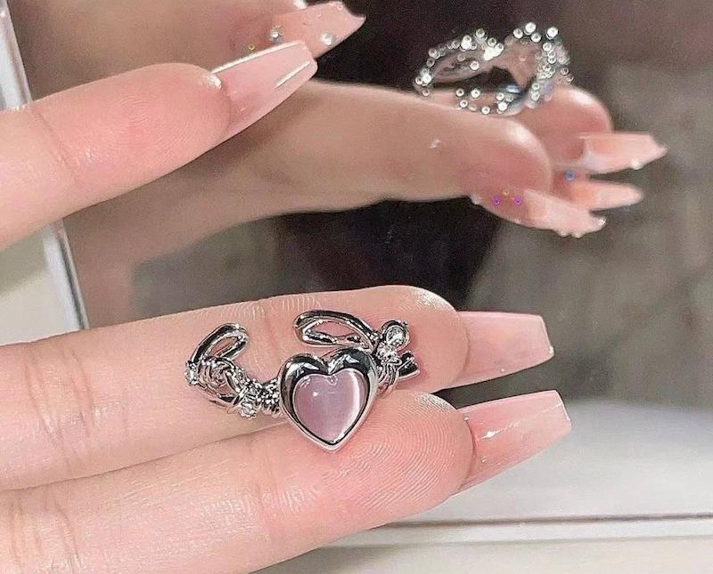 انگشتر وارداتی pinky 🪞🎀