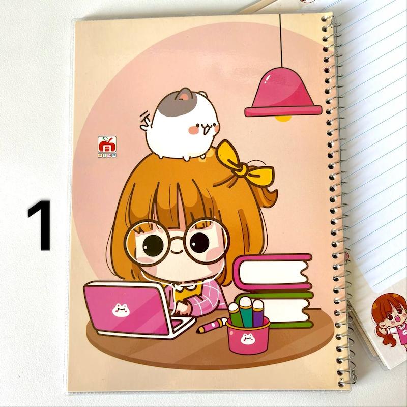 دفتر ۴۰ برگ حاشیه‌دار