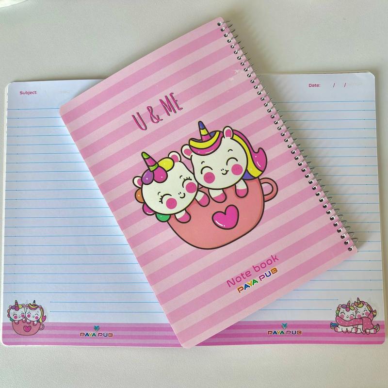 دفتر 50 برگ حاشیه دار