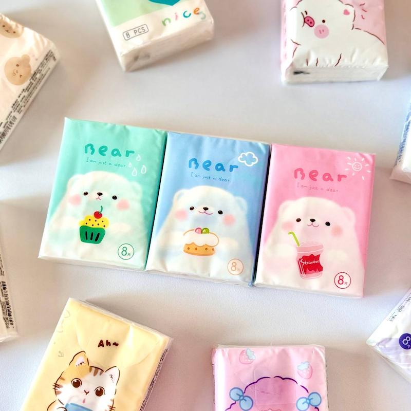 دستمال کاغذی طرح Bear