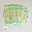 دستمال مرطوب معطر تکی طرح گل