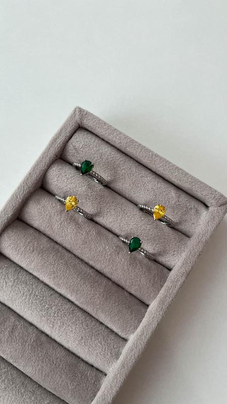 انگشتر اشک جواهری