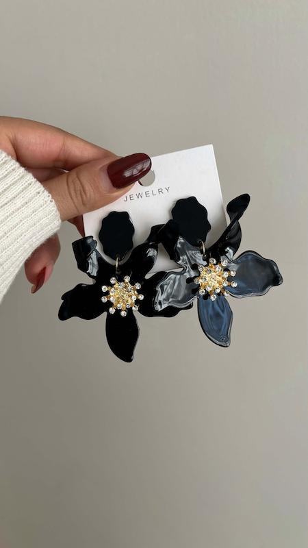 گوشواره ۵ گل نگیندار 