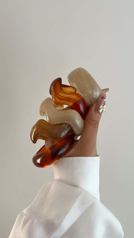 دستبند رزینی دفرمه 