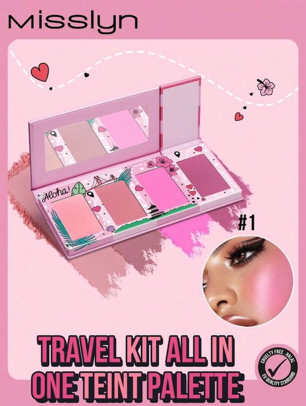 پلت رژگونه سایه travel misslyn 