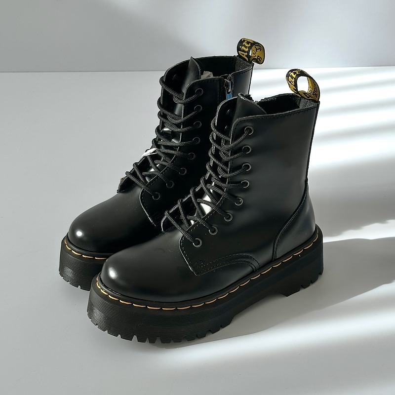 بوت پلتفرم زیپدار Dr Martens