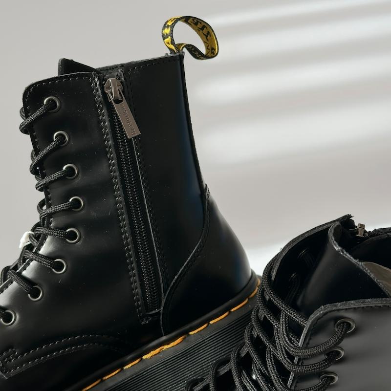 بوت پلتفرم زیپدار Dr Martens