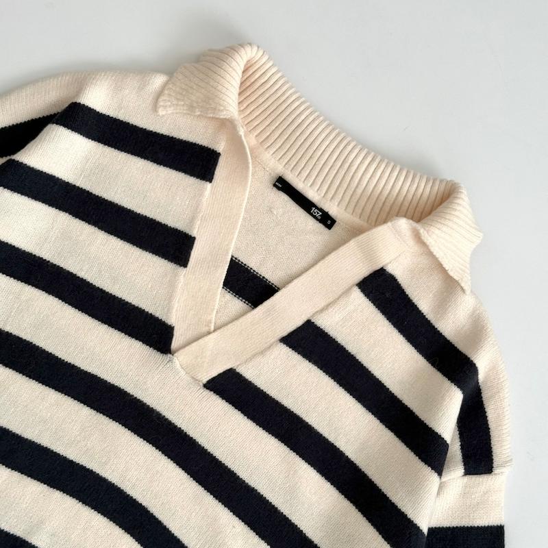 بافت راه راه شیری سرمه‌ای