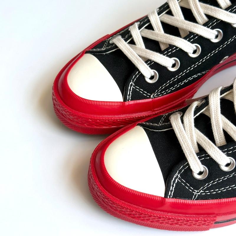 کانورس پلی قرمز بدون ساق