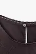 شومیز قهوه‌ای گلدوزی ZARA