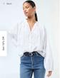 شومیز گلدوزی سفید Pull&Bear