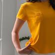 تیشرت خردلی جیبدار ZARA
