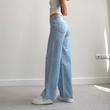 شلوار وایدلگ زاپدار H&M