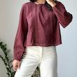 شومیز زرشکی Pull&Bear