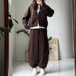 سویشرت دوزیپ قهوه‌ای Breshka