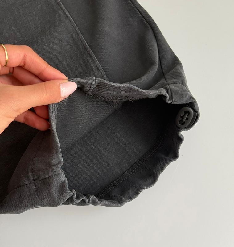 شلوار بالونی ذغالی Bershka