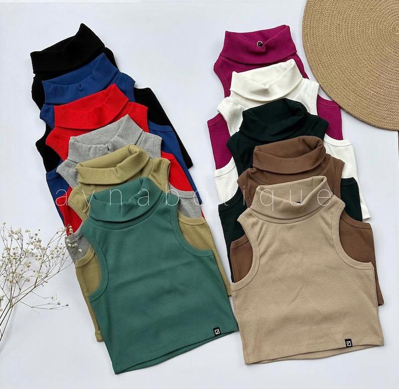 کراپ یقه اسکی🧶