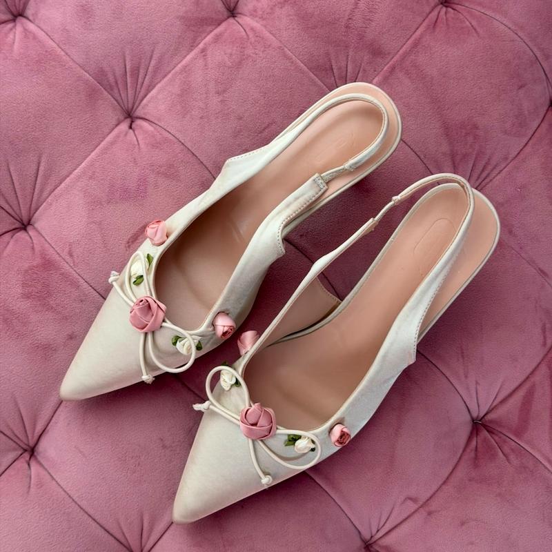 کفش‌ پرنسسی گلدار 🪷