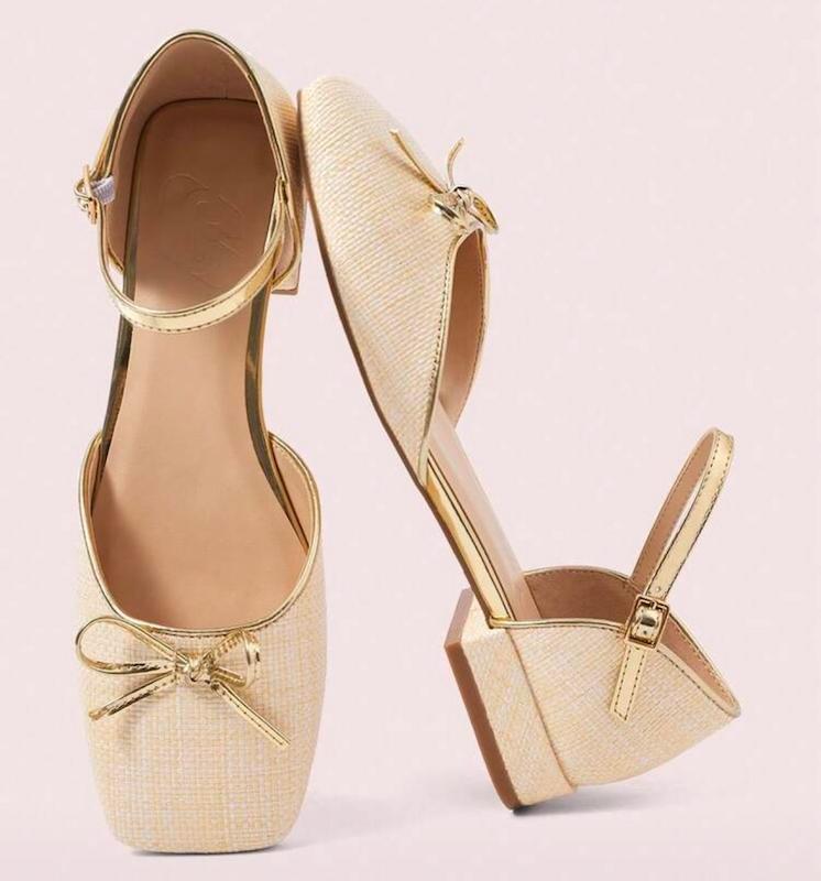 کفش پاپیونی طلایی 💛🌟