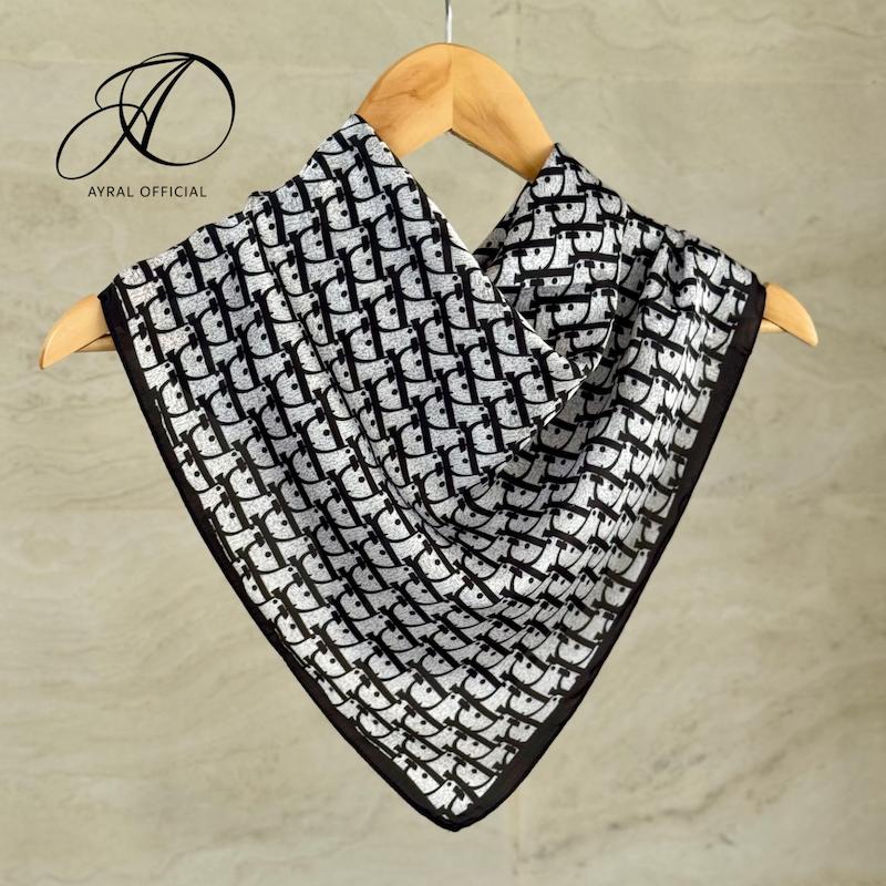 مینی اسکارف ابریشمی وارداتی کد E0009