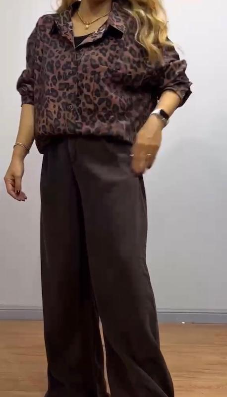 شومیز‌ مدل دلا کد 6589