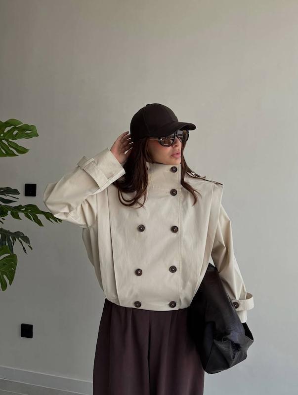 ترنچ کت وست شو Zara کد 1185