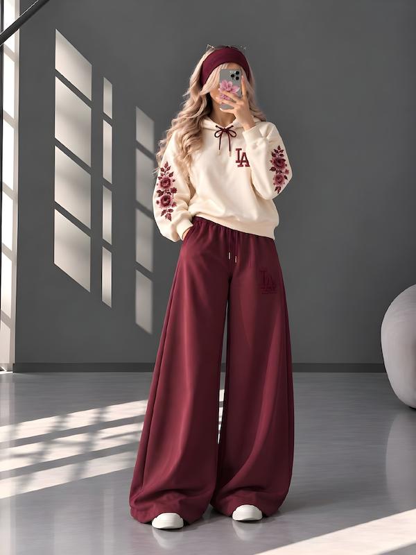 ست دورس و شلوار مدل دینا کد 1241